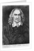 Portrait of Thomas Hobbes by Wenceslaus (after) Hollar