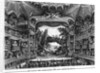 Second view of the Theatre de la Republique, plate 83 from volume IV of 'Voyage de France' by Francois Denis Nee