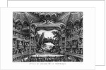 Second view of the Theatre de la Republique, plate 83 from volume IV of 'Voyage de France' by Francois Denis Nee