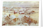 A December Day c.1893 by Albert Gustaf Aristides Edelfelt