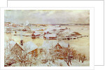 A December Day c.1893 by Albert Gustaf Aristides Edelfelt