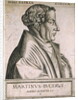 Martin Bucer at the age of 53 by Rene Boyvin