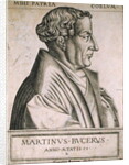 Martin Bucer at the age of 53 by Rene Boyvin