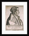 Martin Bucer at the age of 53 by Rene Boyvin