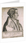 Martin Bucer at the age of 53 by Rene Boyvin