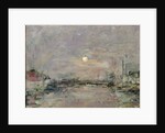 Dusk on the Commercial Dock at Le Havre, c.1892-94 by Eugene Louis Boudin