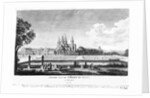 View of Cluny Abbey by Jean-Baptiste Lallemand