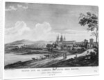 View of Cluny Abbey by Jean-Baptiste Lallemand