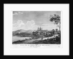 View of Cluny Abbey by Jean-Baptiste Lallemand