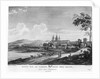 View of Cluny Abbey by Jean-Baptiste Lallemand
