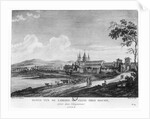 View of Cluny Abbey by Jean-Baptiste Lallemand