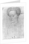 Francoise de Montmorency by Francois (after) Quesnel