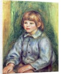 Seated Portrait of Claude Renoir 1905-08 by Pierre Auguste Renoir