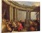 Concert in a Circular Gallery, c.1718-19 by Giovanni Paolo Pannini or Panini