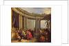 Concert in a Circular Gallery, c.1718-19 by Giovanni Paolo Pannini or Panini