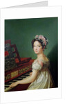 The Artist's Daughter at the Clavichord by Zacarias Gonzalez Velazquez