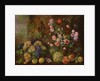 Still Life of Fruits and Flowers by Italian School
