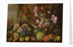 Still Life of Fruits and Flowers by Italian School