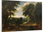 The Road to Boitsfort from Auderghem and the Ten Reuken Pond by Jacques d' Arthois