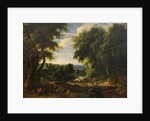 The Road to Boitsfort from Auderghem and the Ten Reuken Pond by Jacques d' Arthois
