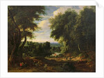 The Road to Boitsfort from Auderghem and the Ten Reuken Pond by Jacques d' Arthois