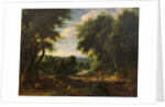 The Road to Boitsfort from Auderghem and the Ten Reuken Pond by Jacques d' Arthois