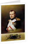 Portrait of Napoleon I 1812 by Charles Auguste Steuben