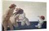 Three Women and a Young Girl Playing in the Water, 1907 by Felix Edouard Vallotton