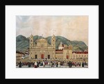 The Plaza de Bolivar, Bogota, 1837 by J. Castillo