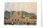 The Plaza de Bolivar, Bogota, 1837 by J. Castillo
