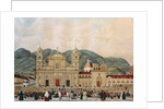The Plaza de Bolivar, Bogota, 1837 by J. Castillo