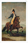 Equestrian Portrait of Ferdinand VII King of Spain by Francisco Jose de Goya y Lucientes