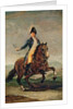 Equestrian Portrait of Ferdinand VII King of Spain by Francisco Jose de Goya y Lucientes