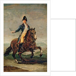 Equestrian Portrait of Ferdinand VII King of Spain by Francisco Jose de Goya y Lucientes
