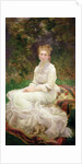 The Woman in White, c.1880 by Marie Bracquemond