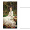 The Woman in White, c.1880 by Marie Bracquemond
