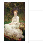The Woman in White, c.1880 by Marie Bracquemond