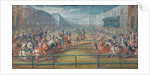 Carousel of Amazons in 1682 by School French