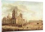 The Catedral Metropolitana and the Palacio Nacional by Pedro Gualdi