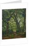 Path in the Forest, 1864 by Henri Joseph Constant Dutilleux