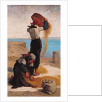 The Winnowers, 1869 by Francois Nicolas Augustin Feyen-Perrin