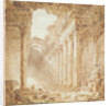 A Colonnade in Ruins, 1780 by Hubert Robert