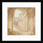 A Colonnade in Ruins, 1780 by Hubert Robert