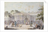 The Cafe Goddet, Boulevard du Temple, at the Time of the Consulat, 1799-1804 by Jacques Francois Joseph Swebach
