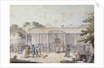 The Cafe Goddet, Boulevard du Temple, at the Time of the Consulat, 1799-1804 by Jacques Francois Joseph Swebach