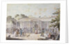 The Cafe Goddet, Boulevard du Temple, at the Time of the Consulat, 1799-1804 by Jacques Francois Joseph Swebach