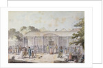 The Cafe Goddet, Boulevard du Temple, at the Time of the Consulat, 1799-1804 by Jacques Francois Joseph Swebach