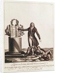 The Tyrant of the Revolution Crushed by the Supporters of the Constitution of An III engraved by Massol by Francois Maria Isidore Queverdo