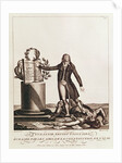 The Tyrant of the Revolution Crushed by the Supporters of the Constitution of An III engraved by Massol by Francois Maria Isidore Queverdo