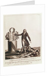The Tyrant of the Revolution Crushed by the Supporters of the Constitution of An III engraved by Massol by Francois Maria Isidore Queverdo